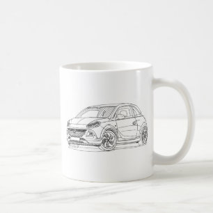 Caneca De Café Rocha 2015 de Opel Adam