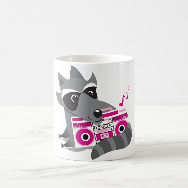 Caneca De Café rocha do racoon (Centro)