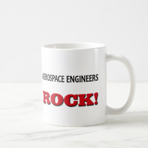 Caneca De Café Rocha dos engenheiros aeroespaciais
