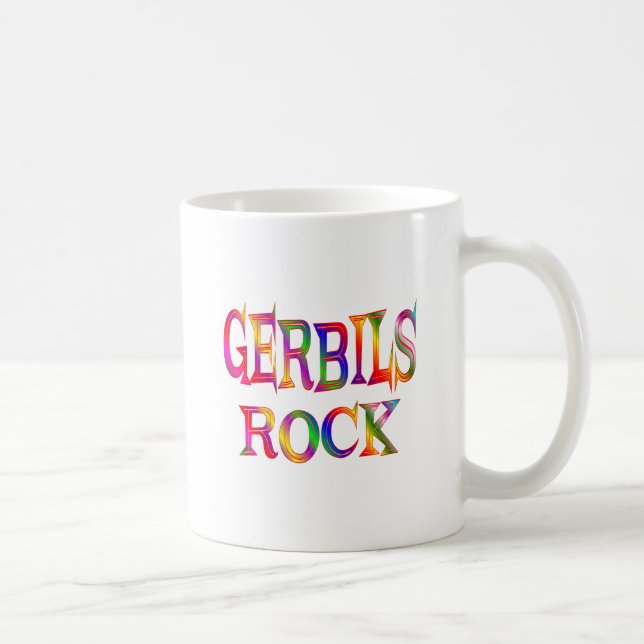 Caneca De Café Rocha dos Gerbils (Direita)