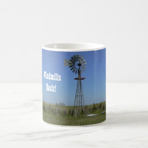 Caneca De Café Rocha dos moinhos de vento!