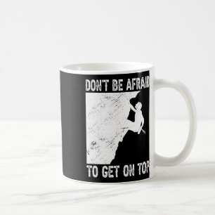 Caneca De Café Rocha engraçada de escalada Bouldering 