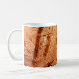 Caneca De Café Rocha Listrada do Double Arch Alcove I de Zion