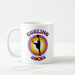 Caneca De Café Rochas Curling