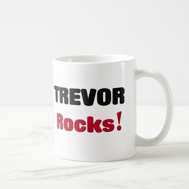 Caneca De Café Rochas de Trevor (Direita)
