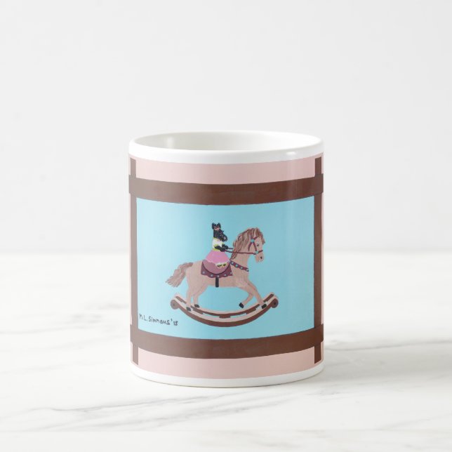 CANECA DE CAFÉ ROCHING HORSE SCOTTITIE (Centro)