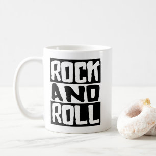 Caneca De Café Rock and roll