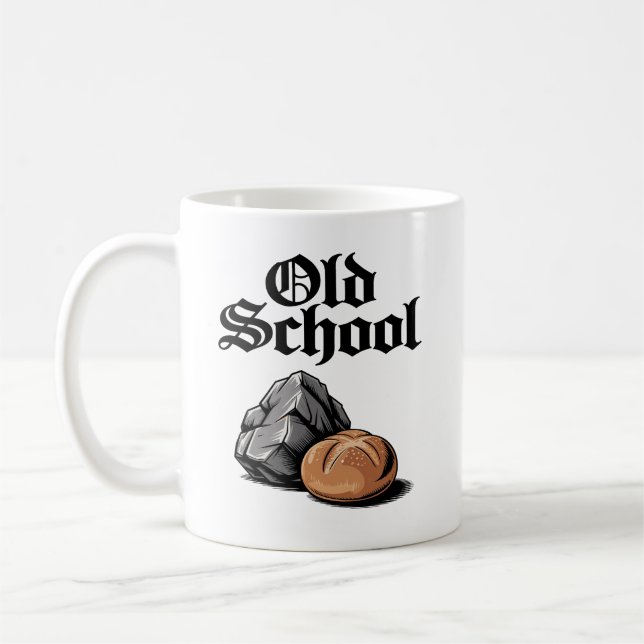 Caneca De Café Rock and Roll Antigo (Esquerda)