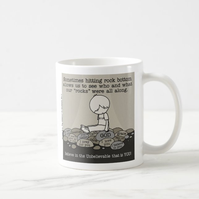 Caneca De Café Rock Bottom (Direita)