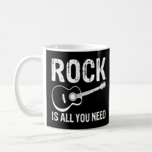 Caneca De Café Rock é tudo o que você precisa do Rock and Roll Ro