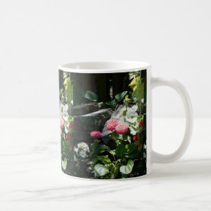 CANECA DE CAFÉ ROCK GARDEN COM FLORES IMPRESSÃO DE FOTO PARA MUG