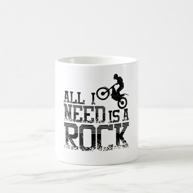 Caneca De Café Rock Moto Trial Bike (Centro)