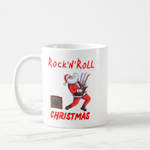 Caneca De Café Rock-N-Roll Natal