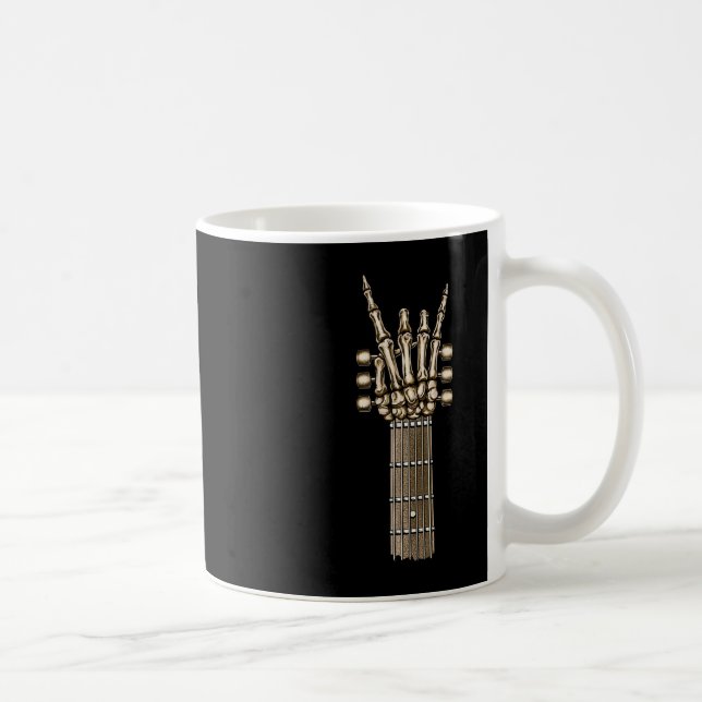 Caneca De Café Rock On Banda Para As Mulheres Rock And Rols Para  (Direita)