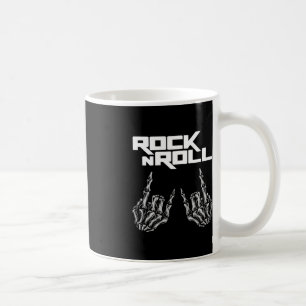 Caneca De Café Rock On Banda Para As Mulheres Rock And Rols Para 