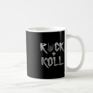 Caneca De Café Rock On Banda Para As Mulheres Rock And Rols Para 