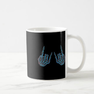 Caneca De Café Rock On Rock Star Buddy Concert - Halloween Skelet