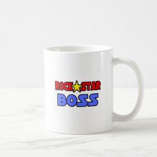 Caneca De Café Rock Star Boss
