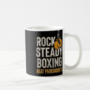 Caneca De Café Rock Steady Boxing Parkinson Autumn Luvas Vinta