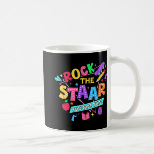 Caneca De Café Rock The Test You Have This Test Day Teachers Stud