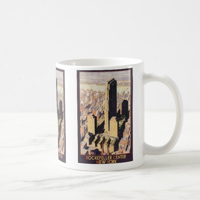 Caneca De Café Rockefeller Center New York (Direita)