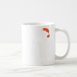 Caneca De Café Rocker Skeleton Rocha Sobre O Dia Das Bruxas