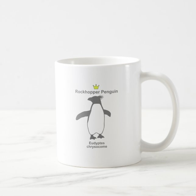Caneca De Café Rockhopper Penguin g5 (Direita)