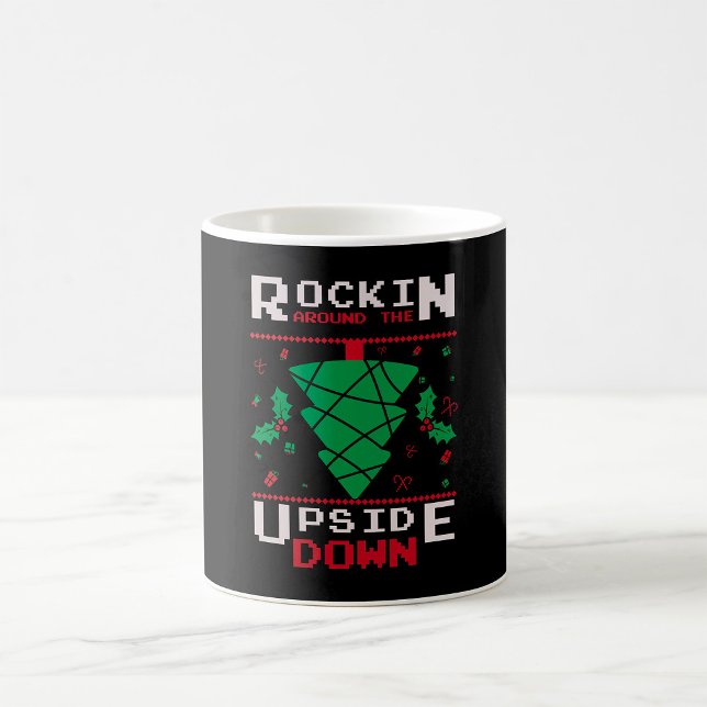 Caneca De Café Rockin De Cima Para Baixo (Criador carregado)