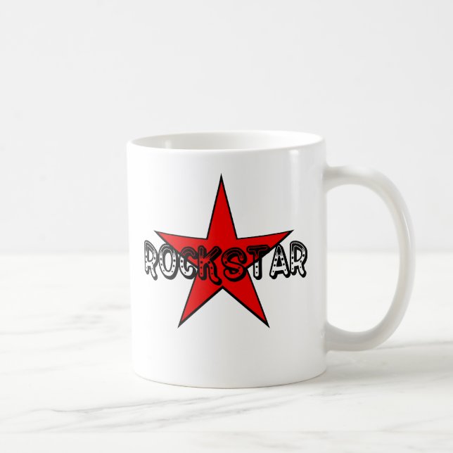 Caneca De Café RockStar (Direita)