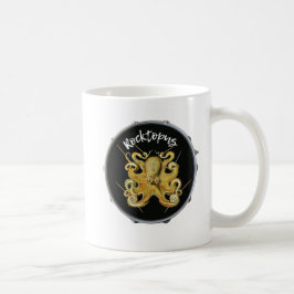 Caneca De Café Rocktopus Octopus Coffee Mug