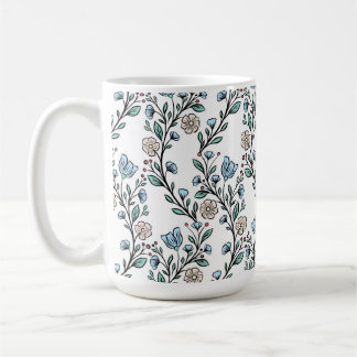 Caneca De Café Rococo pattern
