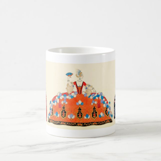 CANECA DE CAFÉ ROCOCO SENTA BELEZA, DESIGNADOR DE CUSTOS DE FASHI (Centro)