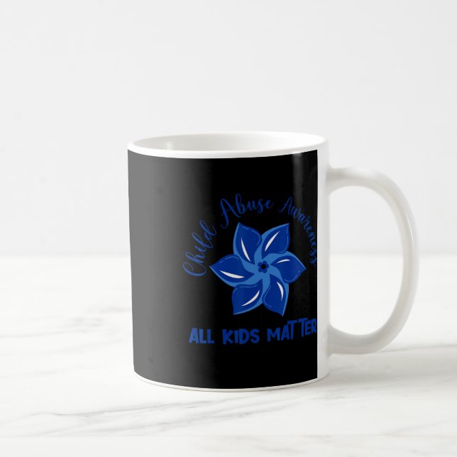 Caneca De Café Roda Dentada de Conscientização sobre Abuso Infant (Direita)