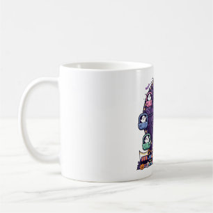 Caneca De Café Roda Gigante Assombrada Arte de Carnaval Fantasma