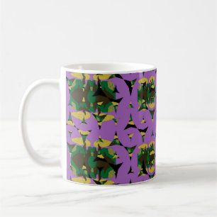 Caneca De Café Rodas de Fogo do Céu Contidas