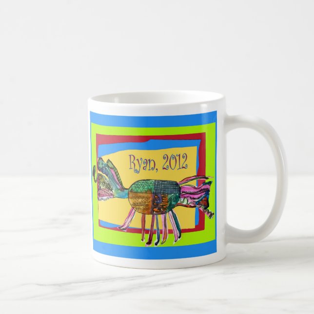 Caneca De Café rodas de ryan (Direita)