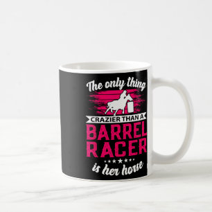 Caneca De Café Rodeio de Cavalo Ancorado com Corrente de Barrel