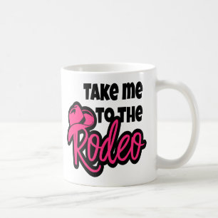 Caneca De Café Rodeio Engraçado Ocidental Cowboy Cowgirl Amante d