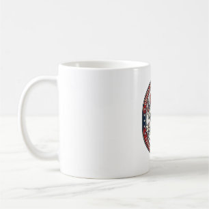 Caneca De Café Rodeio Patriótico Liberty Rodeio Patriótico Wester