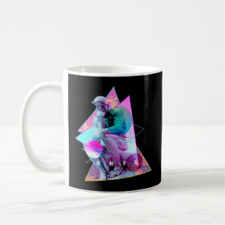 Caneca De Café Rodin The Thinker Estátua - Estética Vaporwave Gli