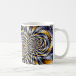 Caneca De Café Rodovia Fractal 2 - Caneta Fractal