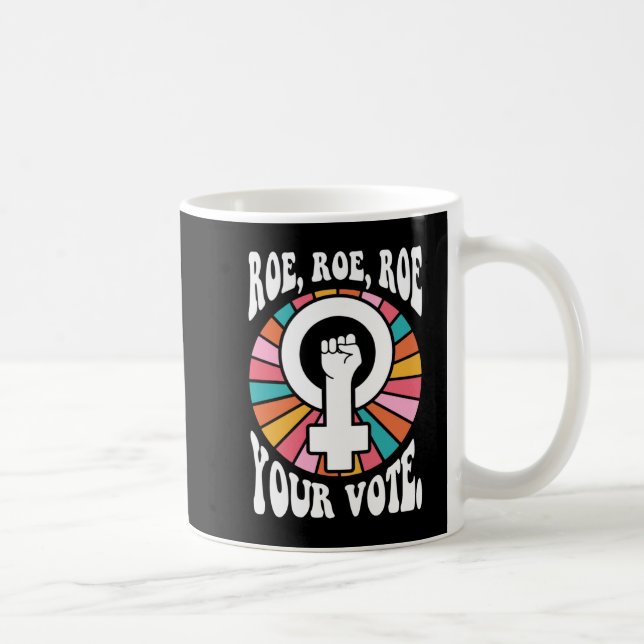 CANECA DE CAFÉ ROE ROE ROE VOTE YOK 6 (Direita)
