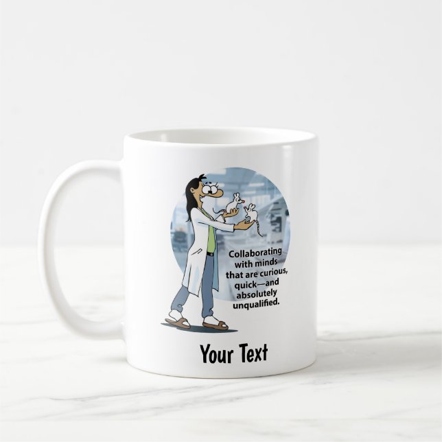 Caneca De Café Roedores da Vida de Laboratório (Esquerda)
