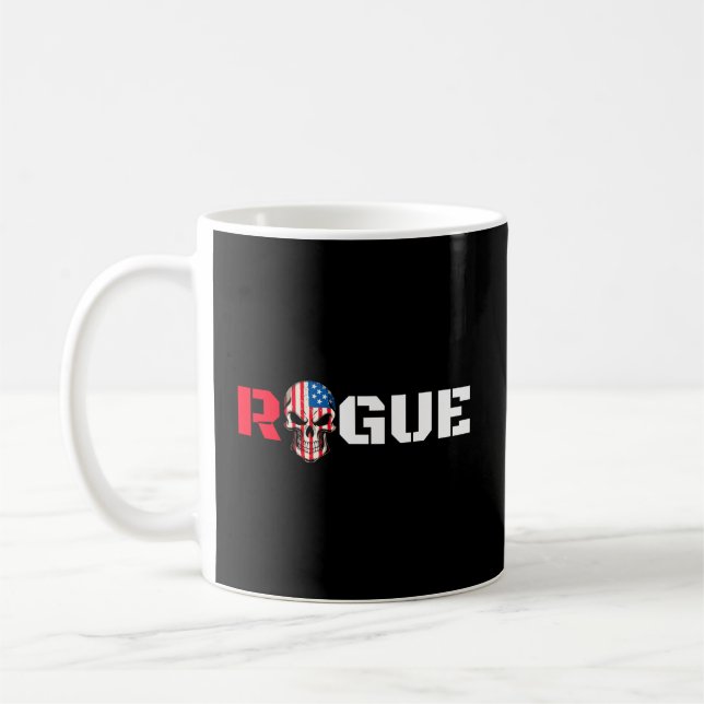 Caneca De Café Rogue Patriot Hoodie American Flag dos Estados Uni (Esquerda)