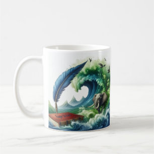 Caneca De Café Rogue Writers Logo Mug