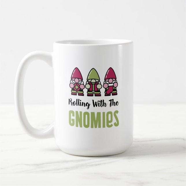 Caneca De Café Rolando Com A Gnomies Coffee Mug (Esquerda)