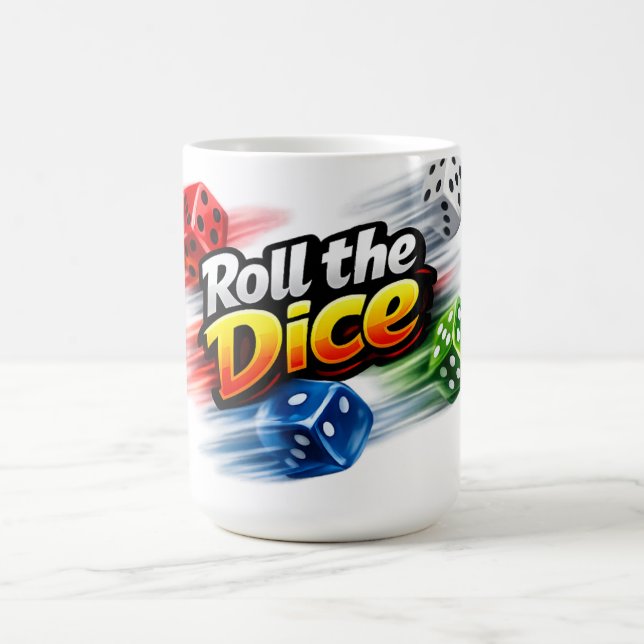 Caneca De Café Roll the Dice Motion Mug (Centro)