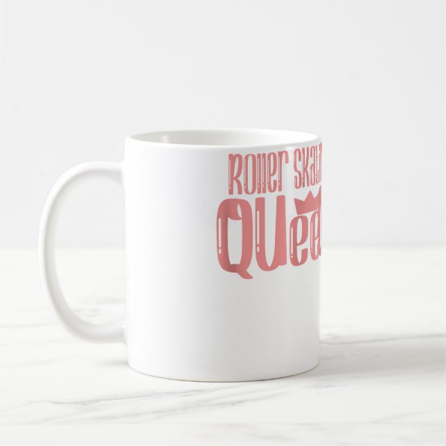 Caneca De Café Roller Skating Queen (Esquerda)