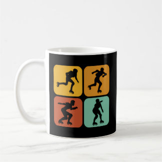 Caneca De Café Rollerblades Estéticos I Acelera Skates I Inline S