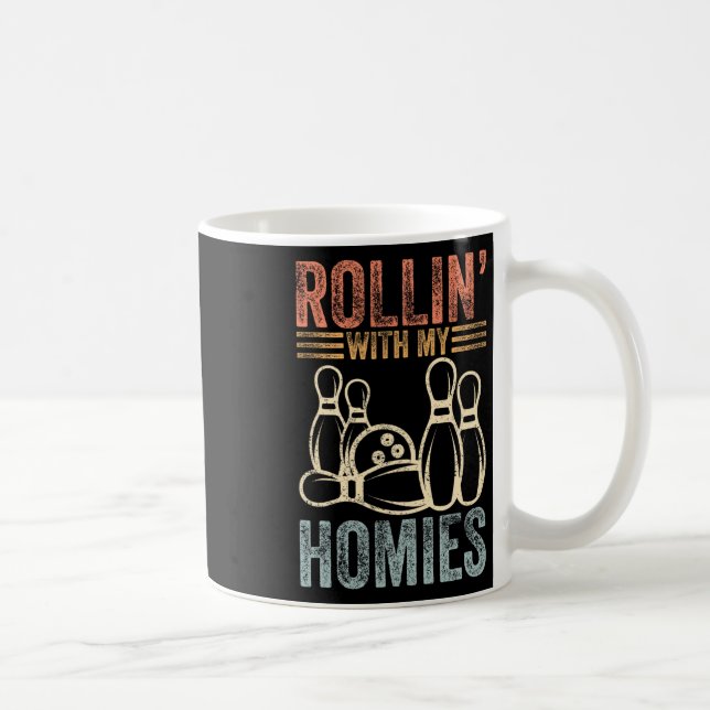 Caneca De Café Rollin com minha Boliche 6 (Direita)